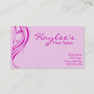 Hair Salon-Visitekaartjes Visitekaartje