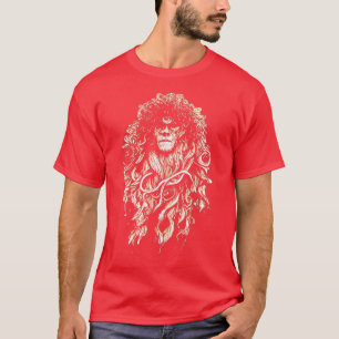 Hair Scary Horror Zombie Swamp Monster Hwe T-shirt