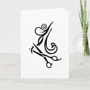 Hair scissors Hairdresser Kaart