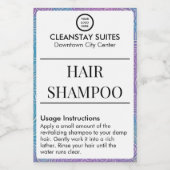 Hair Shampoo Waterdichte Voorzieningen Container L Voedselcontainer Etiket (Enkel label)