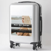 Hair Styling company vehicle advertentiebedrijf Sticker (Koffer)