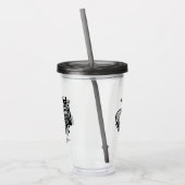 Hair Stylist Acryl Drinkbeker (Links)