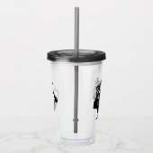 Hair Stylist Acryl Drinkbeker (Rechts)