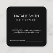 Hair Stylist Afsprakenkaartje (Achterkant)