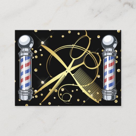 Hair Stylist - Barber Visitekaartje (Voorkant)