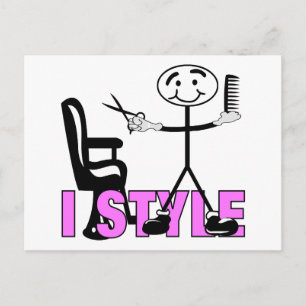 Hair Stylist Briefkaart
