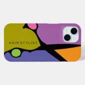 Hair Stylist Case-Mate iPhone Case (Achterkant (horizontaal))