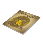 Hair Stylist Chick #6 Tegeltje (Zijkant)