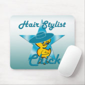 Hair Stylist Chick #7 Muismat (Met muis)