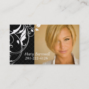 Hair Stylist Custom Card - Jamie Eason Afsprakenkaartje