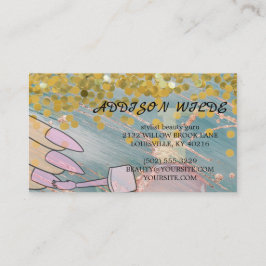 Hair Stylist Cute Scissor Minimalist Visitekaartje