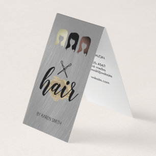 Hair Stylist en Kiss Hair Pins Visitekaartjes