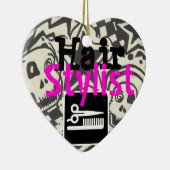 Hair Stylist Gift - Ornament (Rechts)