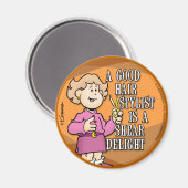 Hair Stylist Magneet (Voorkant / Achterkant)