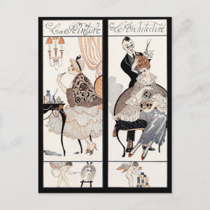 HAIR STYLIST, MODE BEAUTY SALON MAKE ARTIST BRIEFKAART