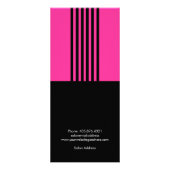 Hair Stylist prijslijst en service menu (Achterkant)