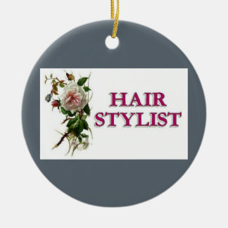 Hair Stylist Roos Keramisch Ornament