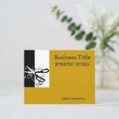 Hair stylist Salons Spa Appointinder Briefkaart (Staand voorkant)