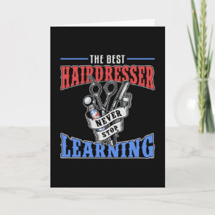 Hair Stylist Scissors Barber Hairdresser Hair Gift Kaart