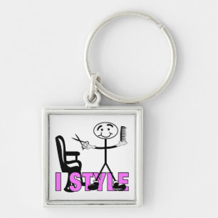 Hair Stylist Sleutelhanger