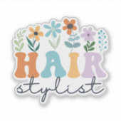 Hair Stylist Sticker (Voorkant)