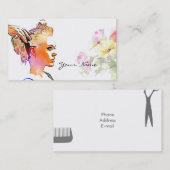 Hair Stylist Visitekaartje (Voorkant / Achterkant)