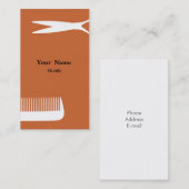 Hair Stylist Visitekaartje (Voorkant / Achterkant)