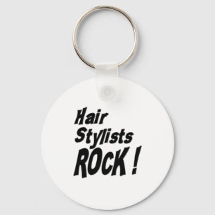 Hair Stylists Rock! Sleutelhanger
