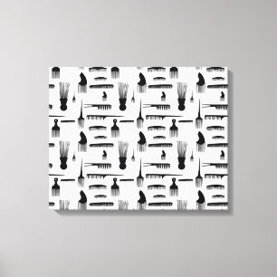 Hair We gaan Canvas Afdruk