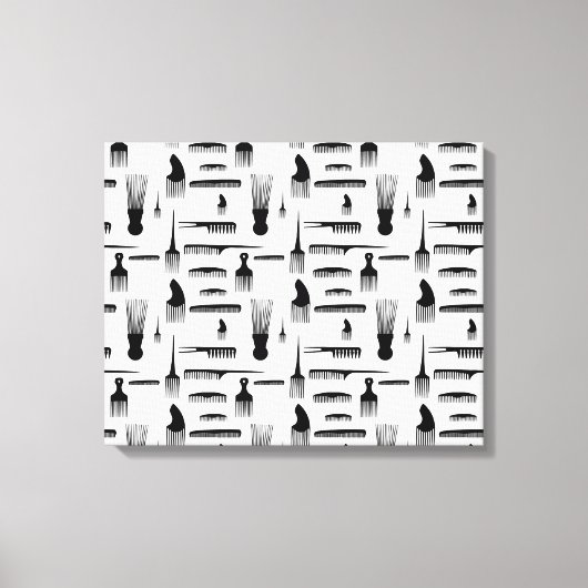 Hair We gaan Canvas Afdruk (Voorkant)