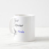 Hair Whisperer Stylist Café Mug (Devant gauche)