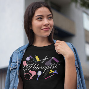 Hairapist Hairdresser Hair Stylist Barber 2 T-shirt