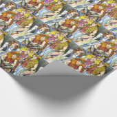 Hairband van 80 - 80 s Retro Cadeaupapier (Hoek)