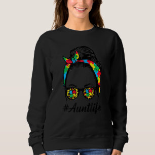 Hairbun Puzzle Sunbril Aunt Life Autisme Awarene Trui