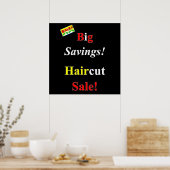 Haircut Poster Matte (Keuken)