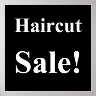 Haircut Poster Matte