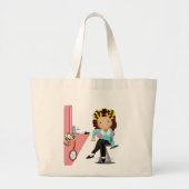 Hairdresser Bag Grote Tote Bag (Voorkant)
