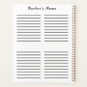 Hairdresser Daily Planner HAMbyWG (Achterkant)