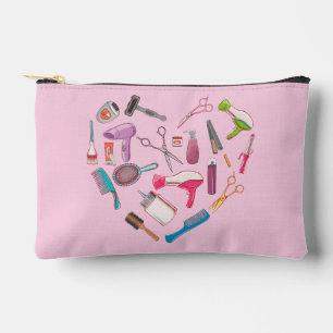 Hairdresser Haarstylist Tool Heart Etui