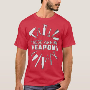 Hairdresser Hair Stylist Scissers Haircut Gift Ide T-shirt