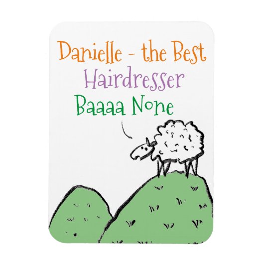 Hairdresser Magneet (Verticaal)