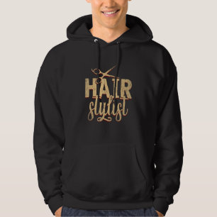 Hairdresser Scissors Hair Salon Hair Stylist Hairs Hoodie