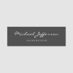 Hairdresser Script Professional Naamplaatje