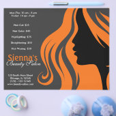 Hairdresser (Sinaasappel) Flyer (Enkel)