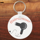Hairdresser Sleutelhanger (Voorkant)