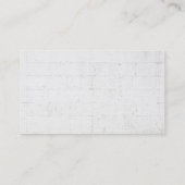 Hairdresser Stylist Salon Professional Visitekaartje (Achterkant)