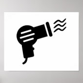 Hairdryer Poster (Voorkant)