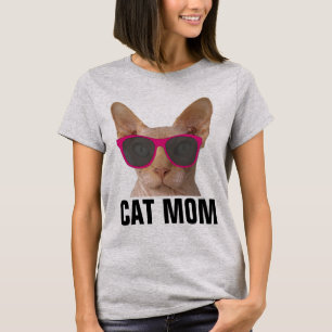 HAIRLESS CAT SPHYNX MOM LADIS T-Shirts