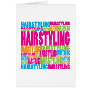 Hairstyling coloré