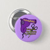 Hairstylist Button (Voorkant /achterkant)